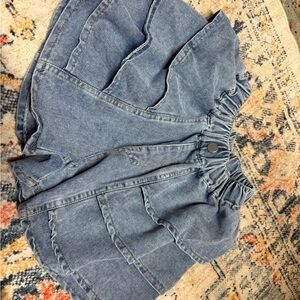 Kids Denim Blue Shorts